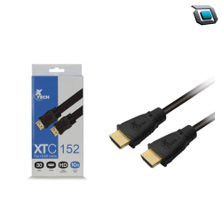 Cable con conector XTech de HDMI macho a HDMI macho XTC-152