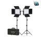 Kit de Iluminación GVM 800D-RGB LED Studio (2-pack)