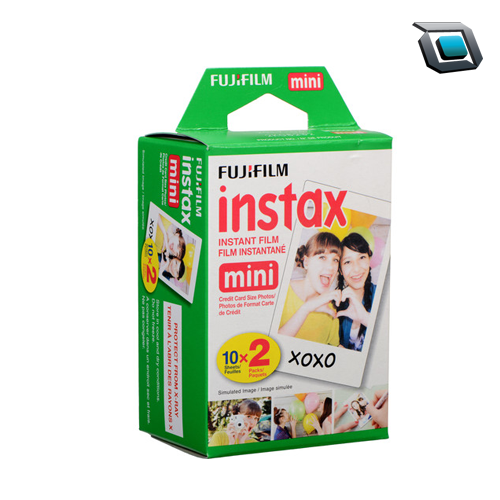 Fujifilm-papel fotográfico para cámara instantánea Fuji, película de borde  blanco para Instax Mini 12, 9