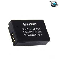 Bateria Kastar LP-E17 Para Canon T6i T3 1100d X50