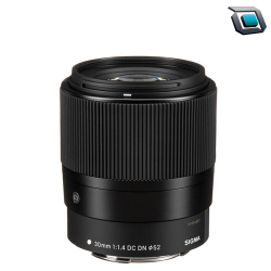 Lente Sigma 30mm f/1.4 DC DN Contemporary para Canon EF-M.