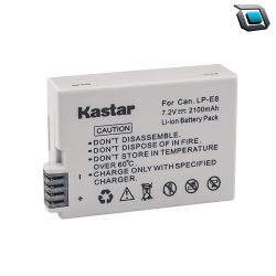 Batería Kastar LP-E8 para Canon
