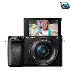 Camara Sony Alpha a6100 Kit lente 16-50 mm (MIRRORLESS)..