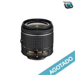 Nikon AF-P DX NIKKOR 18-55mm f/3.5-5.6G VR Lens.