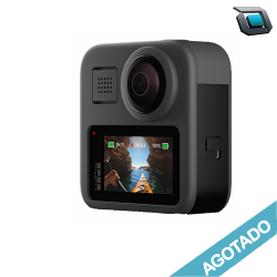 Cámara de acción GoPro MAX 360 Black 6K (Lente Fijo).