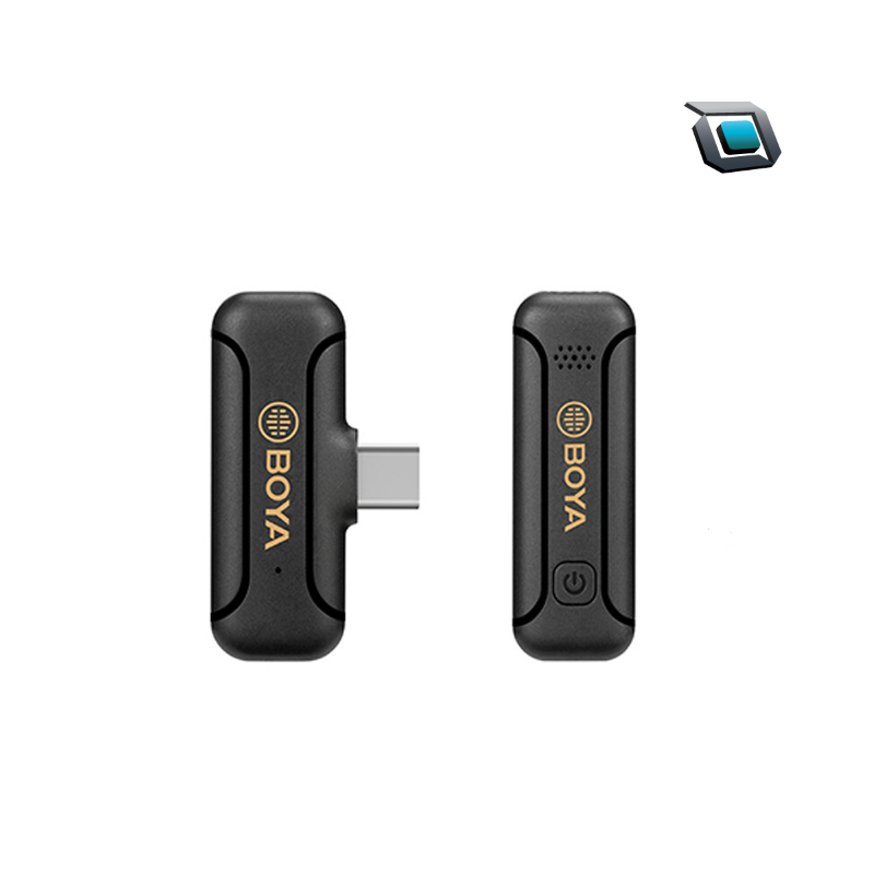 BOYA Micrófono Lavalier inalámbrico para Android USB-C BY-WM3T2-U2