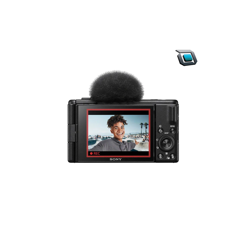 Sony ZV-1F Cámara de Vlog para Creadores de Contenido y Vloggers Negro