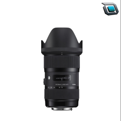Lente artística Sigma 18-35 mm f/1.8 DC HSM para Canon EF.