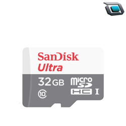 TARJETA DE MEMORIA MICRO SD HC SANDISK ULTRA 32GB CLASE 10 CON ADAPTADOR SD.