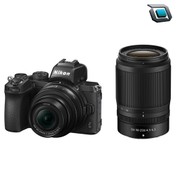 Camara Nikon Z50 Mirrorless Kit 2 lentes 16-50mm +50-250mm..