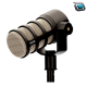 Micrófono Rode PodMic de transmisión dinámica, producción de podcasts o streaming.