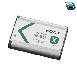 Batería recargable Sony serie X NP-BX1 (3.6V,1240mAh)...