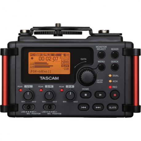 Grabadora de campo Tascam DR-60DmkII 4-Input.