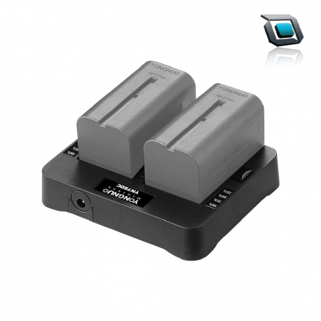 Cargador de batería de litio profesional Yongnuo YN750C.