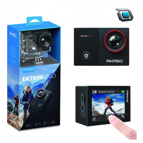Cámara de acción AKASO EK7000 PRO 4K (Lente Fijo)