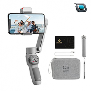Zhiyun SMOOTH Q3 COMBO – Estabilizador de 3 ejes con luz integrada para smartphone