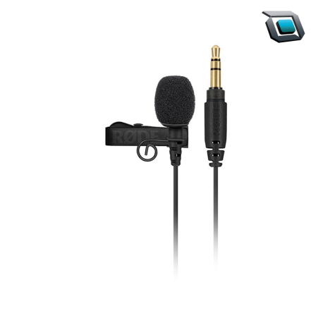 Micrófono Lavalier omnidireccional para sistemas inalámbricos. Rode Lavalier GO (negro).
