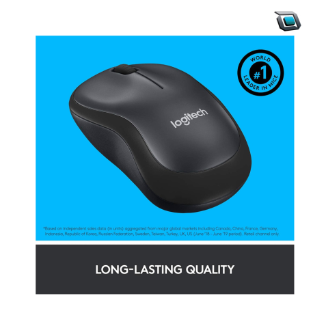 Mouse inalámbrico Logitech M221 Silent Wireless. - Imagen 4