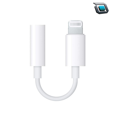 Adaptador Lightning a conector para auriculares de 3,5 mm.