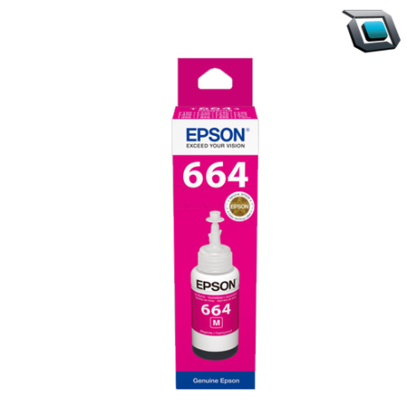 BOTELLA DE TINTA EPSON T664320AL L200 MAGENTA.