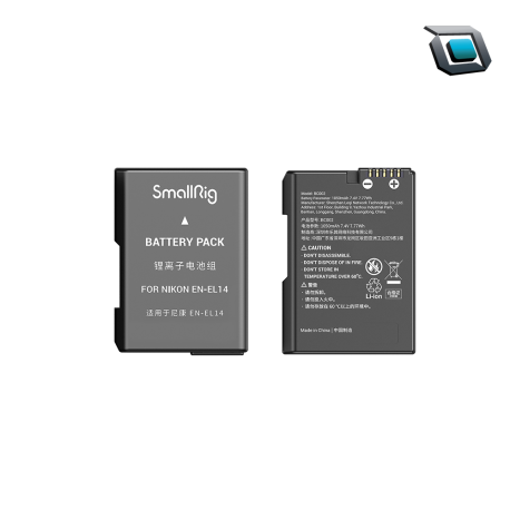Baterías SmallRig EN-EL14 para Nikon (2 Pack Baterias+Cargador) - Imagen 5