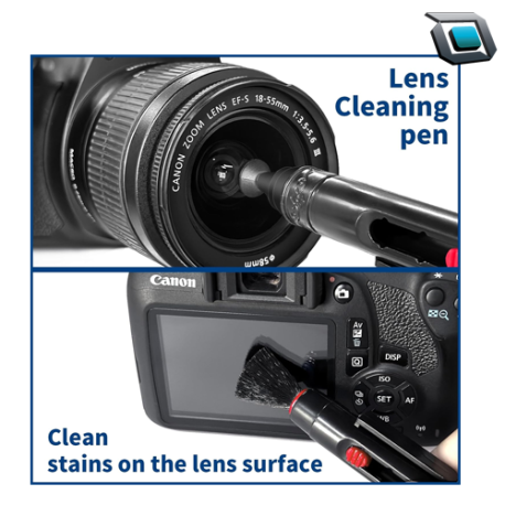 Kit de limpieza Aispour 10 en 1 para lente, cuerpo y accesorios fotográfico.. - Imagen 4