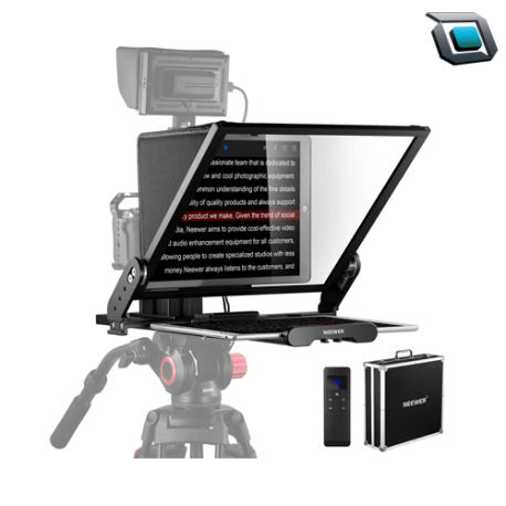 Teleprompter NEEWER X17 II con control remoto RT113/APP