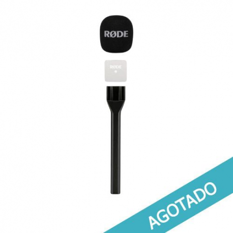 Adaptador a micrófono portátil RODE Interview GO para equipos Wireless GO.