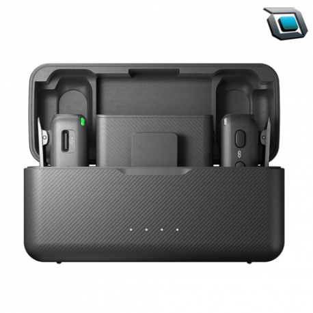 DJI Mic Dual (2 TX + 1 RX + Estuche de carga) Compact Digital Wireless - Imagen 4