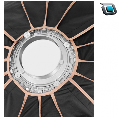 Softbox Octagonal Zhiyun 90D (90cm con montura Bowens)... - Imagen 3