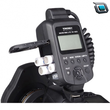 Flash Macro Ring YONGNUO YN-14EX II-C compatible con Canon Mirrorless EOS DLSR E-TTL / E-TTL - Imagen 3