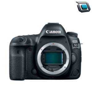 Cámara Canon 5D Mark IV (solo cuerpo), full frame de alto rendimiento, ideal para fotógrafos profesionales que buscan precisión, velocidad y calidad de imagen.