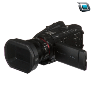 Videocámara profesional Panasonic HC-X1500 con grabación UHD 4K, salida HDMI y zoom óptico de 24x, ideal para producciones audiovisuales exigentes y transmisiones en vivo.