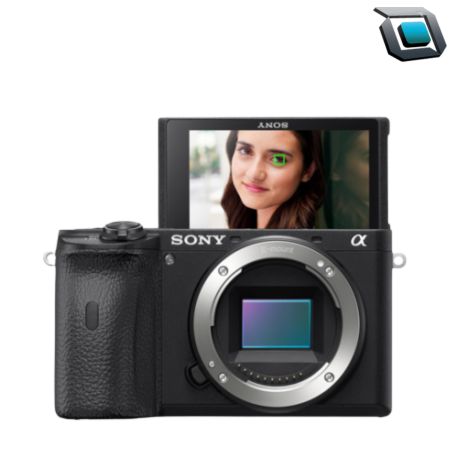 Cámara Sony Alpha A6600 mirrorless (solo cuerpo), con estabilización integrada, enfoque automático avanzado y excelente rendimiento en foto y video profesional.