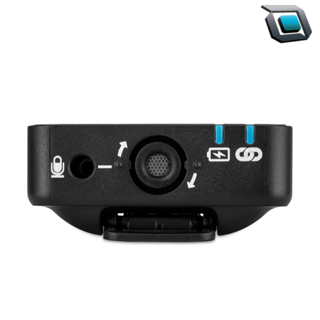 Micrófono inalámbrico Rode Wireless GO II (Single), sistema compacto con un transmisor y un receptor, grabación interna, transmisión digital y calidad de audio profesional.