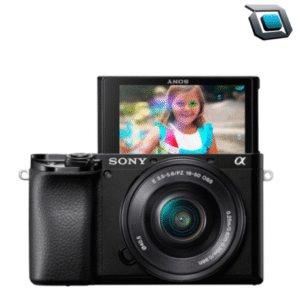 Cámara Sony Alpha a6100 mirrorless con lente 16-50 mm, Premium Kit ideal para fotografía versátil y creación de contenido con enfoque rápido y calidad 4K.
