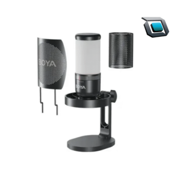 Micrófono BOYA K3 RGB USB-C | Audio Profesional para Streaming