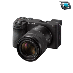 Cámara Sony Alpha 6700 mirrorless con sensor APS-C de 26MP, lente 18-135mm y grabación en 4K, ideal para creadores exigentes que buscan versatilidad en foto y video.
