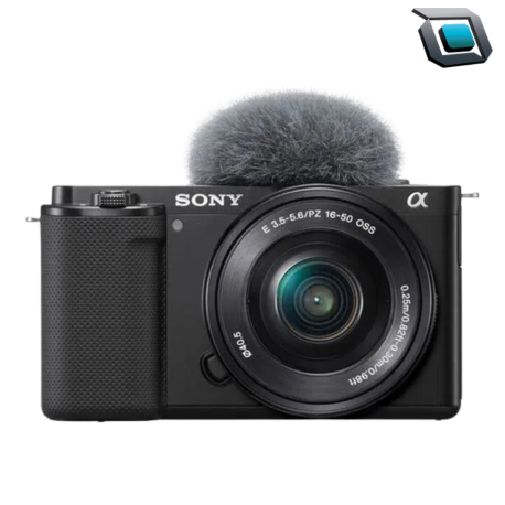 Cámara Sony ZV-E10 II mirrorless con lente 16-50mm, sensor de 26MP y grabación 4K, ideal para creadores de contenido, vlogs y streaming con calidad profesional.