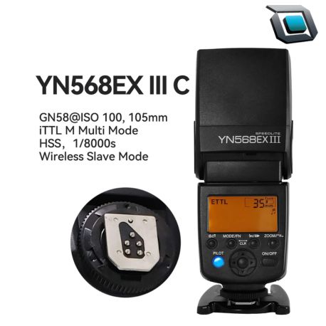 Flash Yongnuo YN568EX III Speedlite Para Cámaras Canon - Imagen 3