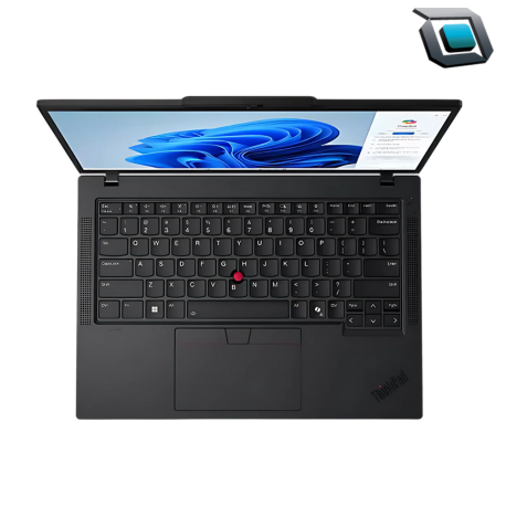 Laptop Lenovo ThinkPad T14 Gen 5 con procesador Intel Core Ultra 7 155U, 16 GB de RAM, disco SSD de 1 TB y sistema operativo Windows 11 Pro, ideal para productividad profesional.