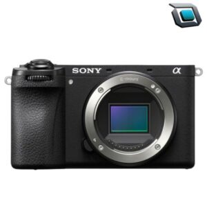 Cámara Sony a6700 sin espejo con sensor de 26MP y grabación UHD 4K.