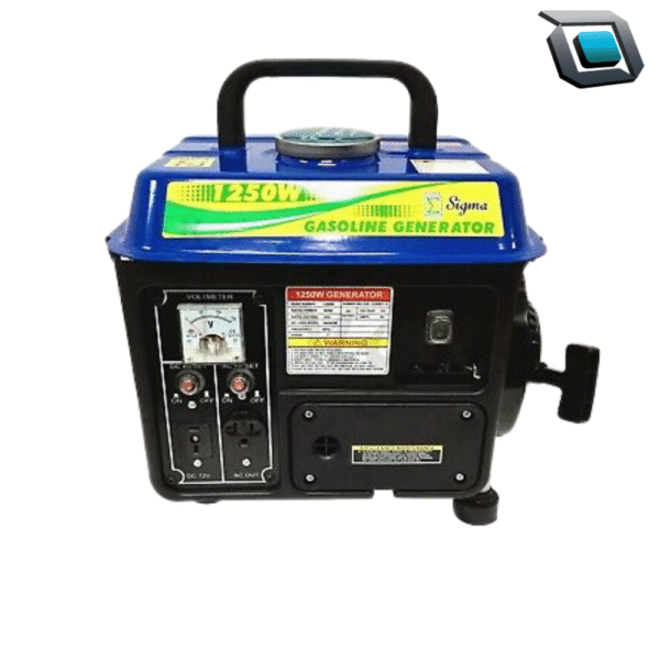 Generador Sigma 1250W a Gasolina Portátil y Compacto