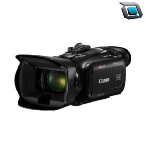Videocámara Canon Vixia HF G70 vista frontal en color negro