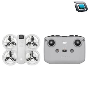 Dron DJI Neo Fly More Combo cámara 4K UHD – Leyenda: DJI Neo Fly More Combo con diseño compacto.