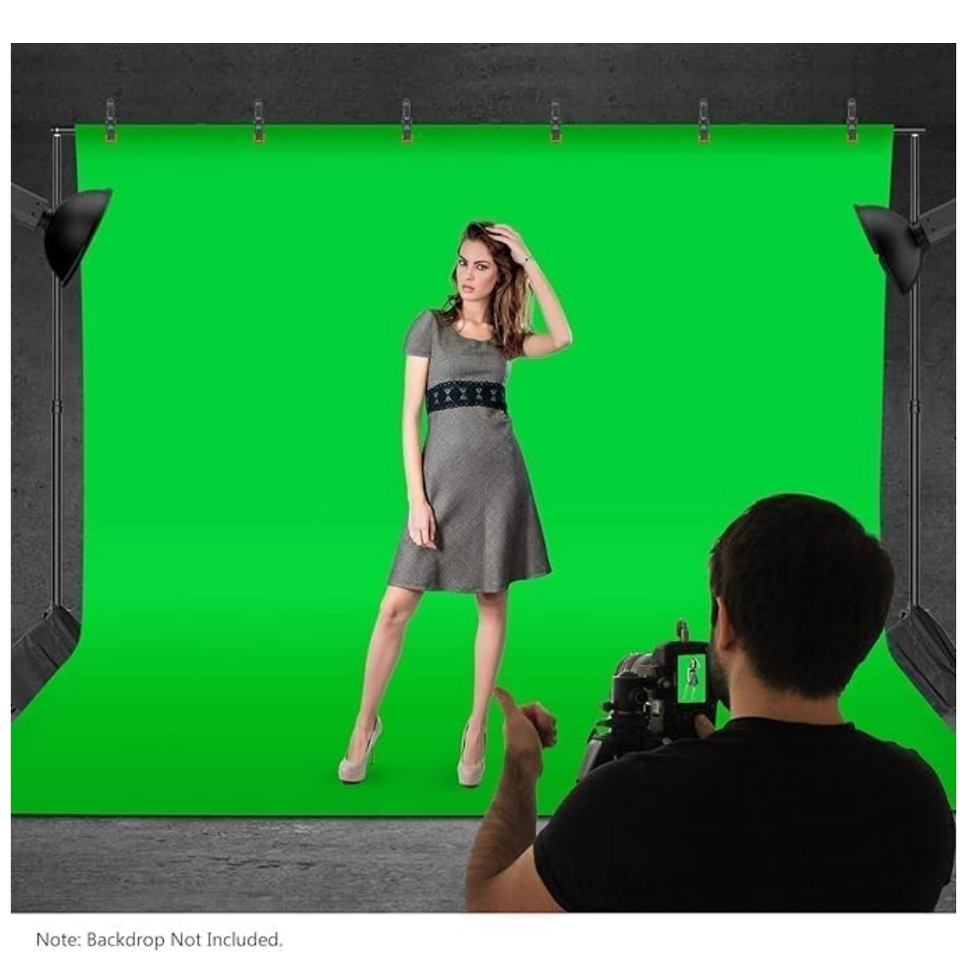 Sistema de soporte para fondo de estudio fotográfico Neewer, Ajustable 3M (Ancho) x 2M (Alto) - Imagen 5
