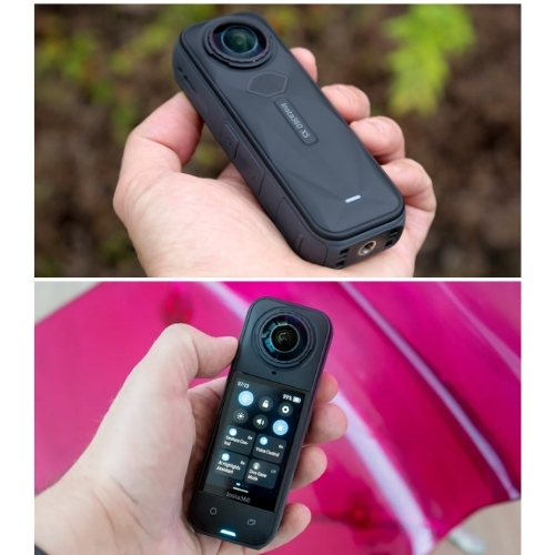 Cámara Insta360 X5, IP68, 72MP, 360°, 8K IA, - Imagen 3