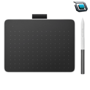 Tableta gráfica Wacom One S con Bluetooth, lápiz sin batería y compatibilidad multiplataforma.