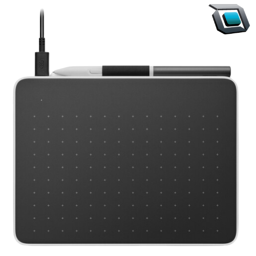 Tableta gráfica Wacom One S con Bluetooth, lápiz sin batería y compatibilidad multiplataforma.