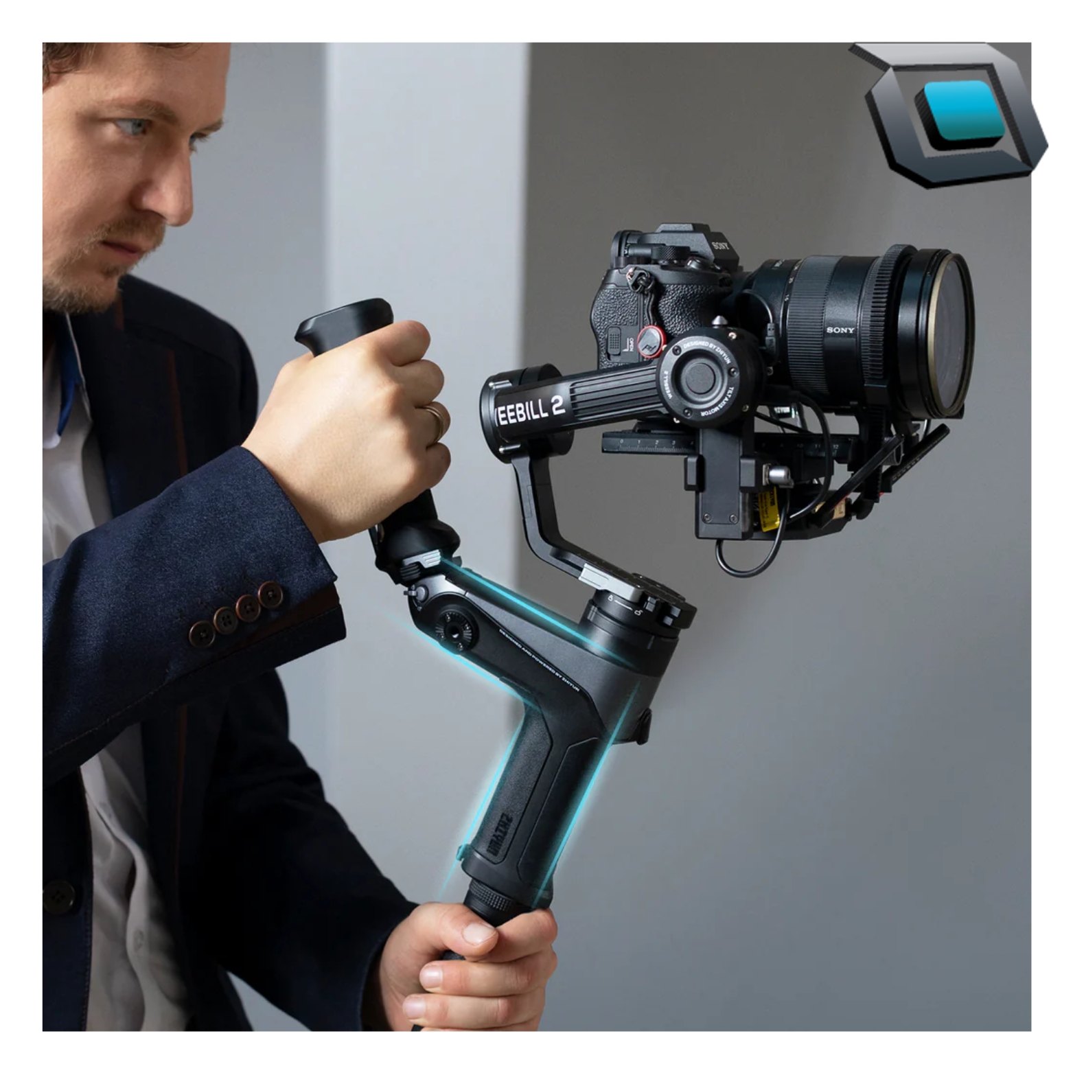 Estabilizador Zhiyun Weebill 2 Combo, (mirrorless o réflex) Mango TransMount y Bolso - Imagen 3